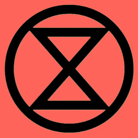xrbarcelona rebellion hourglass extinction xrbarcelona GIF