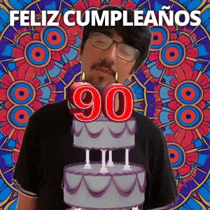 ¡Feliz 90.º cumpleaños!
