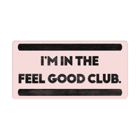 Feelgoodclub coffee sticker good club Sticker