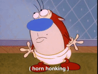 nicksplat ren and timpy GIF