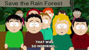 crowd talking GIF by South Park 