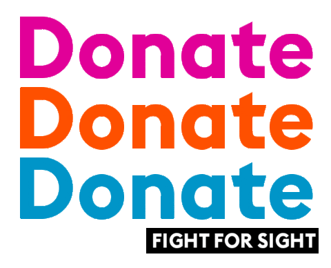 Eye Donate Sticker by Fight for Sight