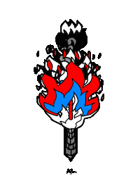 abstract animation STICKER by Miron