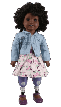 Adaptive Doll Sticker by A Step Ahead Prosthetics