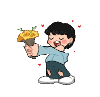 Flower Love Sticker