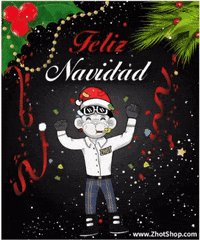 Feliz Navidad Christmas GIF by Zhot Shop
