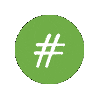 HashtagGesundheit green hashtag gesundheit grun Sticker