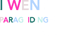 Zionparagliding paragliding parapente tandemparagliding tandem paragliding Sticker