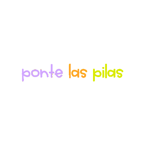 biliteracynow giphygifmaker biliteracy now ponte las pilas Sticker