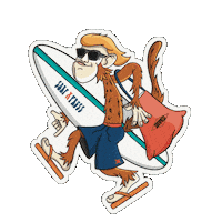 Hang Loose Good Vibes Sticker