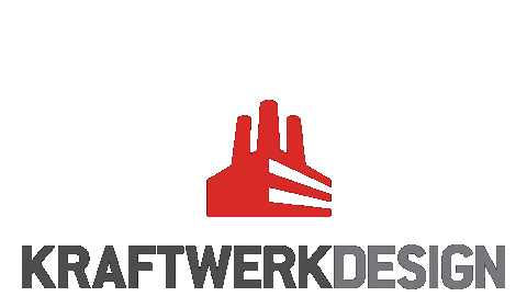 kraftwerkdesign giphyupload logo factory kraftwerkdesign Sticker