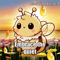 Meditation Glow GIF by Beelightened