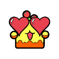 Emote Hearts Sticker
