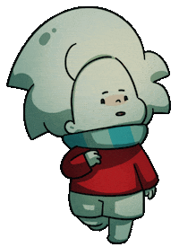 Sad I Want Sticker by Ai and Aiko