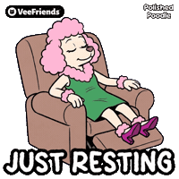 Dog Sleeping Sticker by VeeFriends