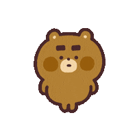 Dance Bear Sticker by やべーべや