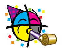 Party Celebrate Sticker by PrintMyStuff.com