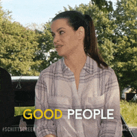 Good People Stevie Budd GIF by Schitt's Creek