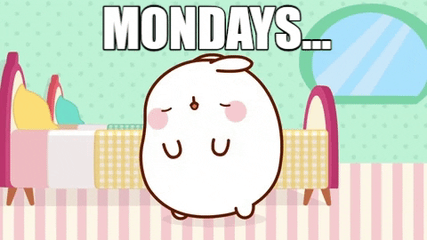 Week End Yawn GIF by Molang