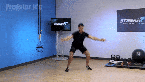 bodybuilding-and-fitness giphyupload jumping prised GIF