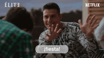 Party Fiesta GIF by Netflix España