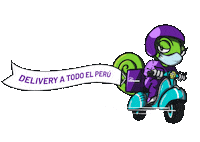 La Camaleona Delivery Sticker by lacamaleona