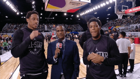nba all star hello GIF by NBA