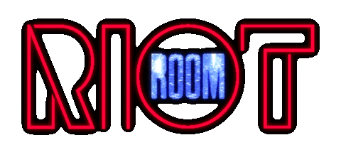 riotroom giphyupload riot neon sign rochester Sticker