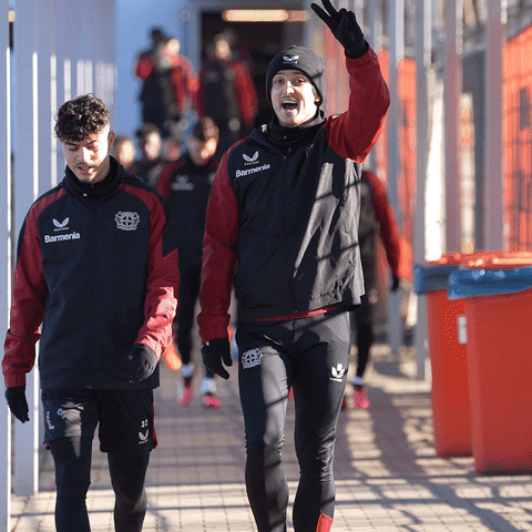 Bayer 04 Hello GIF by Bayer 04 Leverkusen