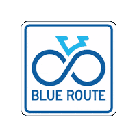 CyclingNS bike cycle nova scotia bike trail Sticker