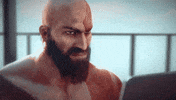 God Of War Parody GIF