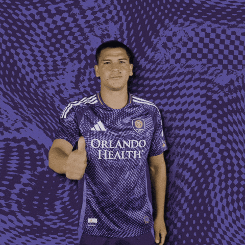 Lets Go Thumbs Up GIF by Orlando City SC