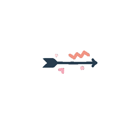 Arrow Sticker by Meroware