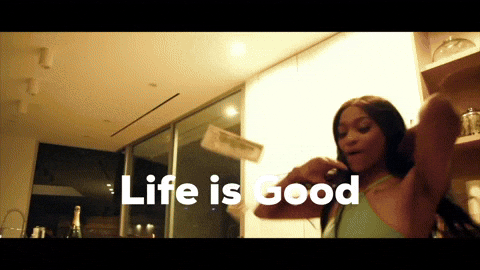 Life Is Good GIF by Gatsby Randolph