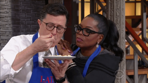 oprah GIF by The Late Show With Stephen Colbert