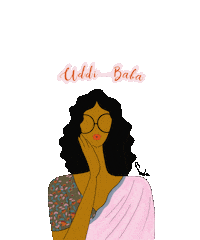 Saree Darling Sticker by Suta Bombay