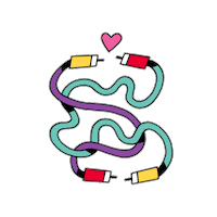 Heart Connect Sticker by Innovationshauptplatz Linz