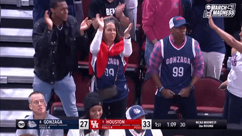 Lets Go Applause GIF by NCAA March Madness