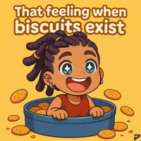 Biscuits Popping Out GIF by Persona