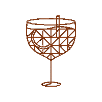 Cocktail Wednesday Sticker by Buro Fudge