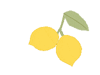 Fruit Lemon Sticker