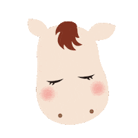 Horse 馬 Sticker