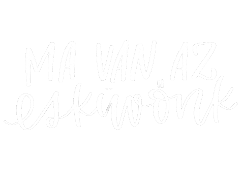 Wedding Eskuvo Sticker