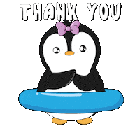 Thank You So Much Sticker by Pudgy Penguins