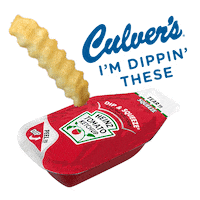 Hungry French Fry Sticker by Culver's