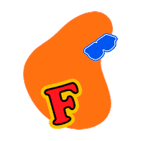 Pop Art Cow Sticker by Frutap