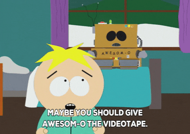 eric cartman robot GIF by South Park 