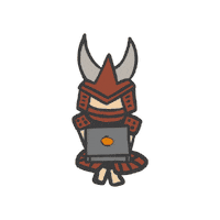 Demon Working Sticker