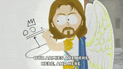 war jesus GIF by South Park 