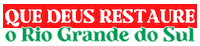 Rio Grande Do Sul Solidariedade Sticker